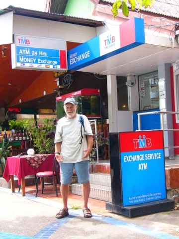 Ao Nang Pat got no money from ATMs